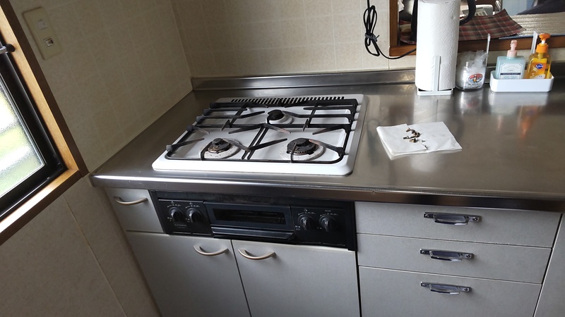 施工前の旧型はこんな感じでした