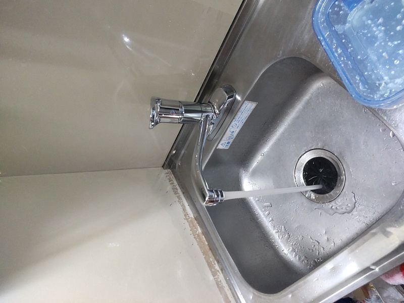 新品にし水漏れやハンドルの固さから解放😁使い勝手も良くなりますね✨