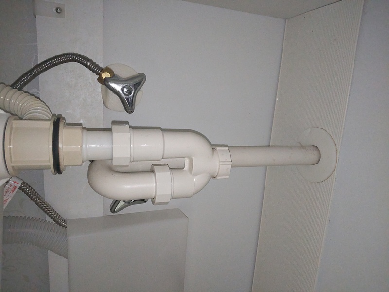 パッキン交換し再接続！水漏れ解消